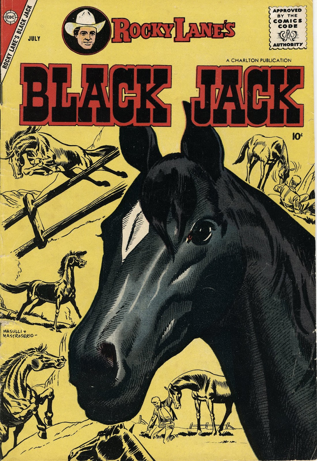 Rocky Lane's Black Jack issue 23 - Page 1