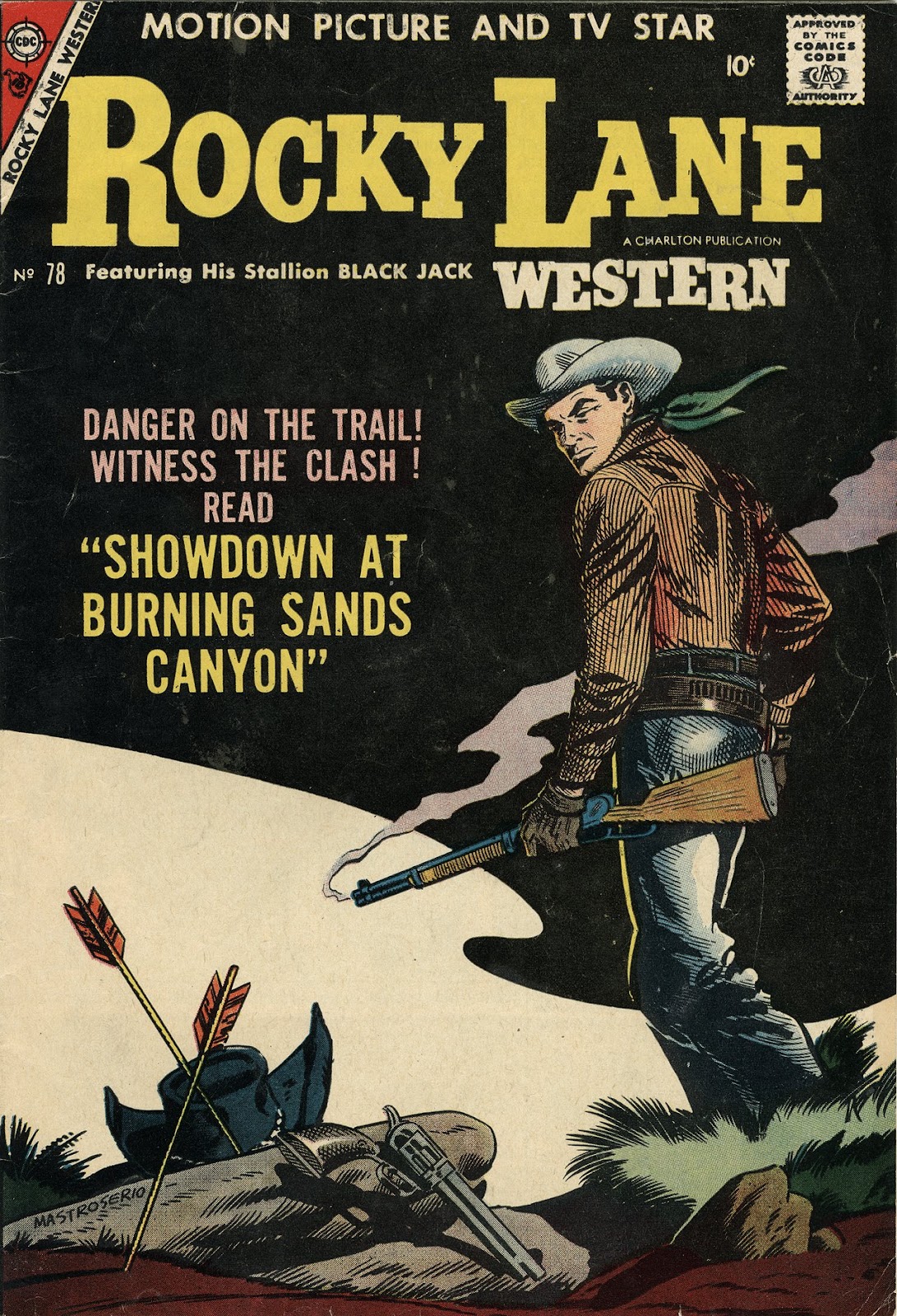 Rocky Lane Western (1954) issue 78 - Page 1