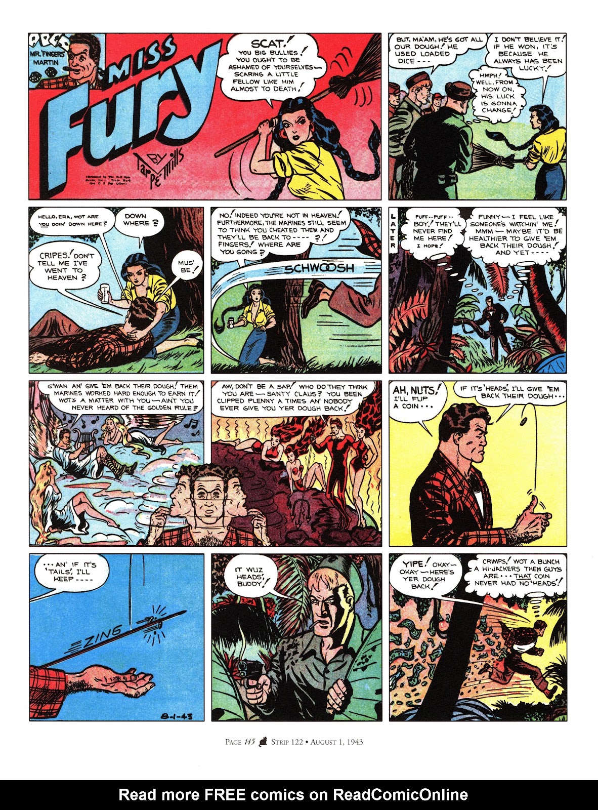Miss Fury: Sensational Sundays 1941-1944 issue TPB - Page 153
