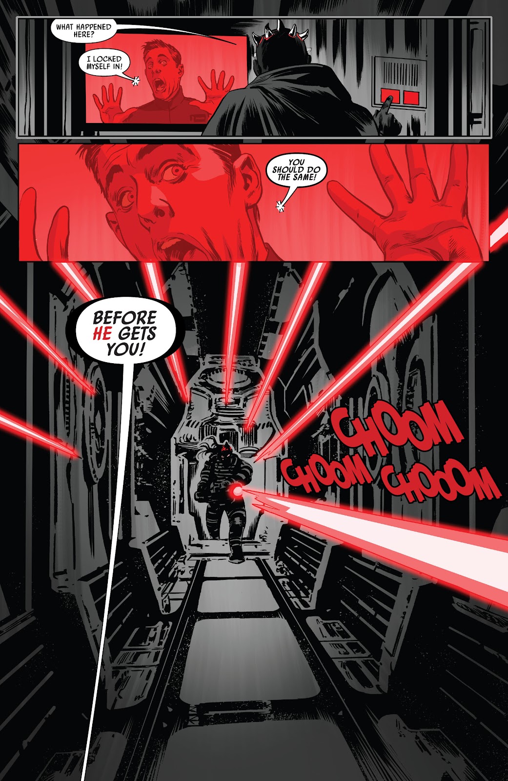 Star Wars: Darth Maul - Black, White & Red issue 1 - Page 17