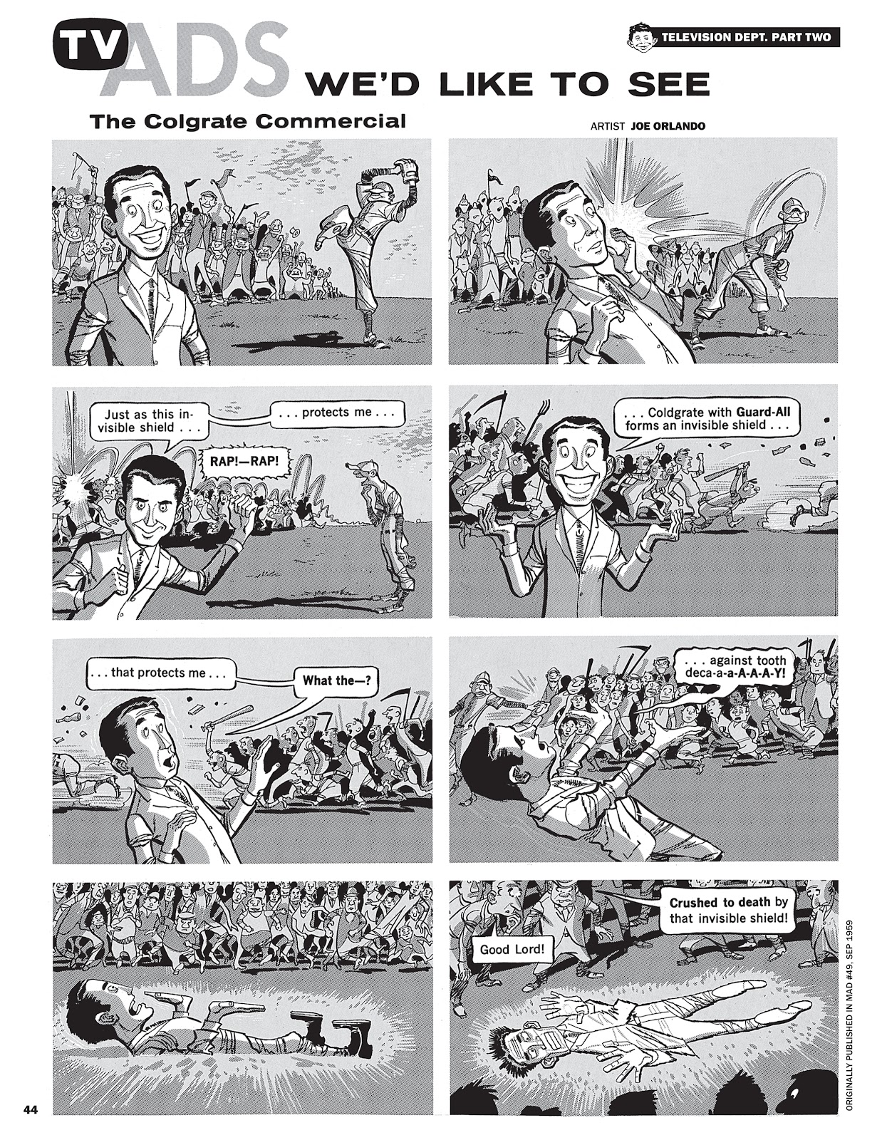 MAD Magazine issue 35 - Page 35