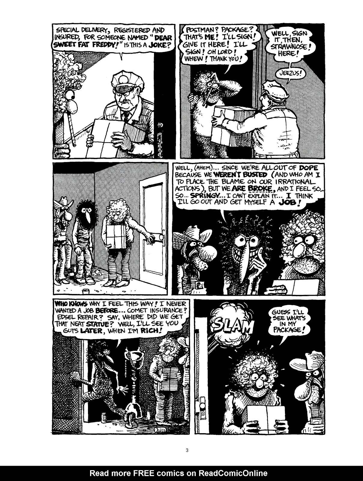 The Fabulous Furry Freak Brothers: In the 21st Century and Other Follies issue Grass Roots and Other Follies - Page 10
