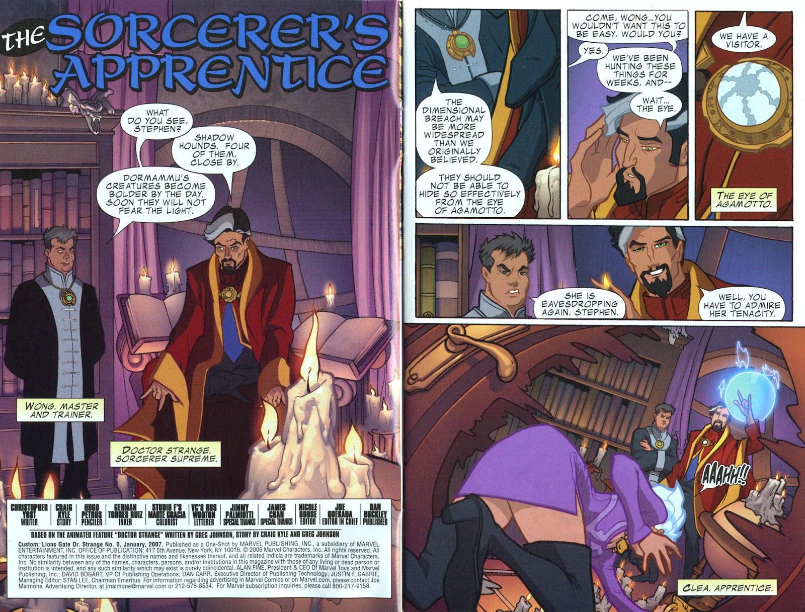 Doctor Strange: The Sorcerer's Apprentice issue Full - Page 3