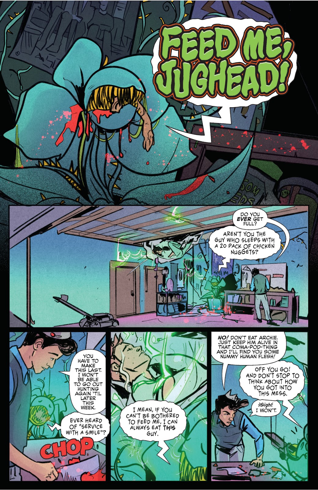 Pop's Chock'lit Shoppe of Horrors: Fresh Meat issue Full - Page 6