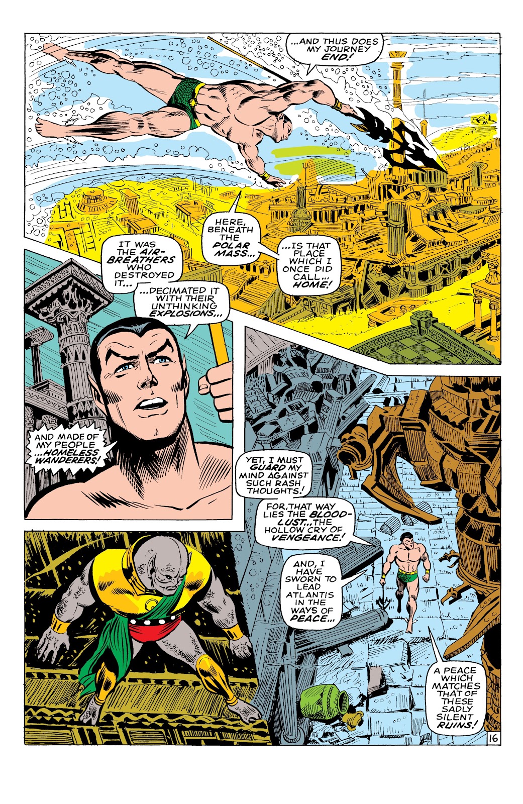 Namor, The Sub-Mariner Epic Collection: Enter The Sub-Mariner issue Who Strikes For Atlantis (Part 2) - Page 59