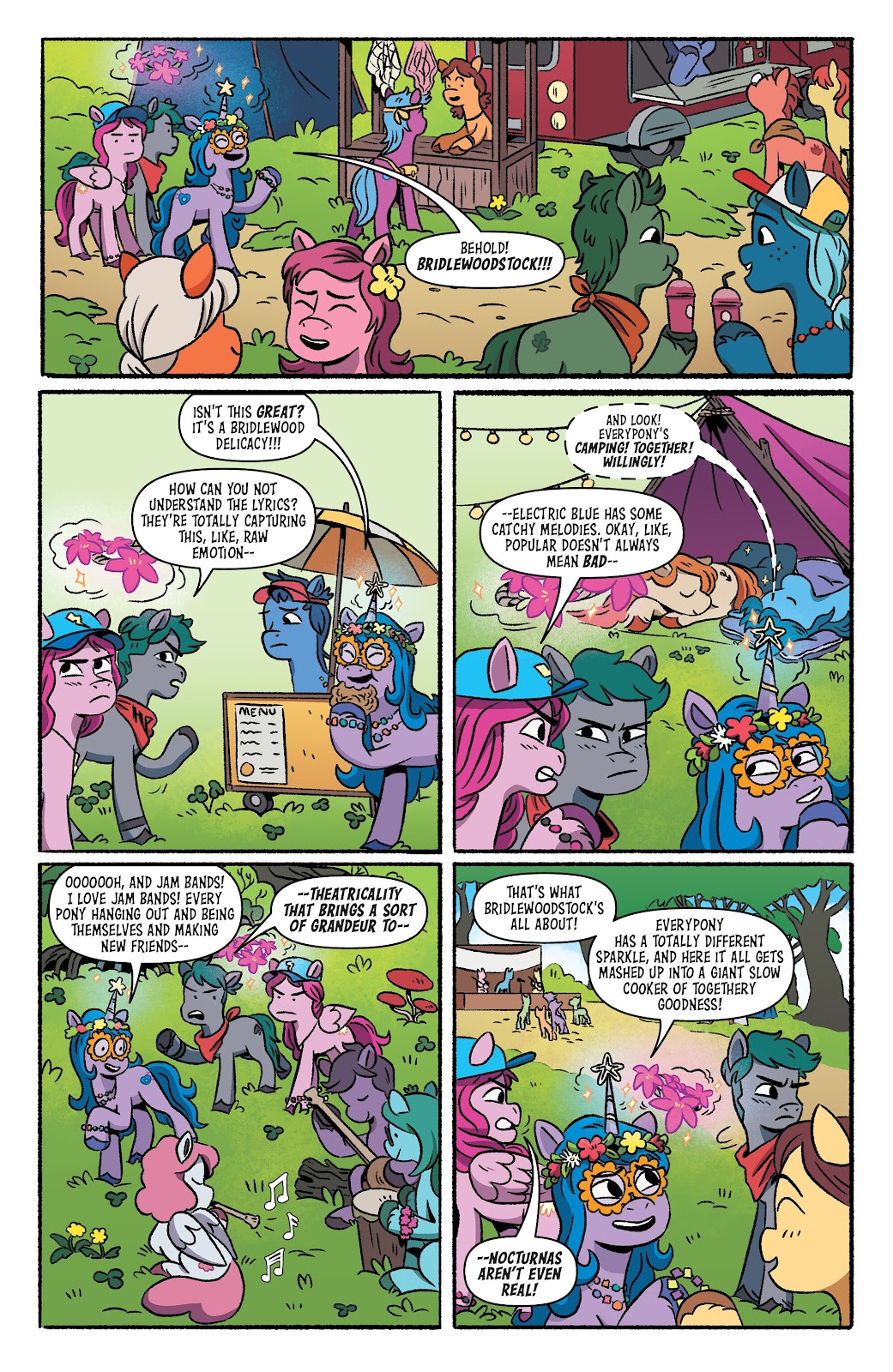 My Little Pony: Bridlewoodstock issue Full - Page 8