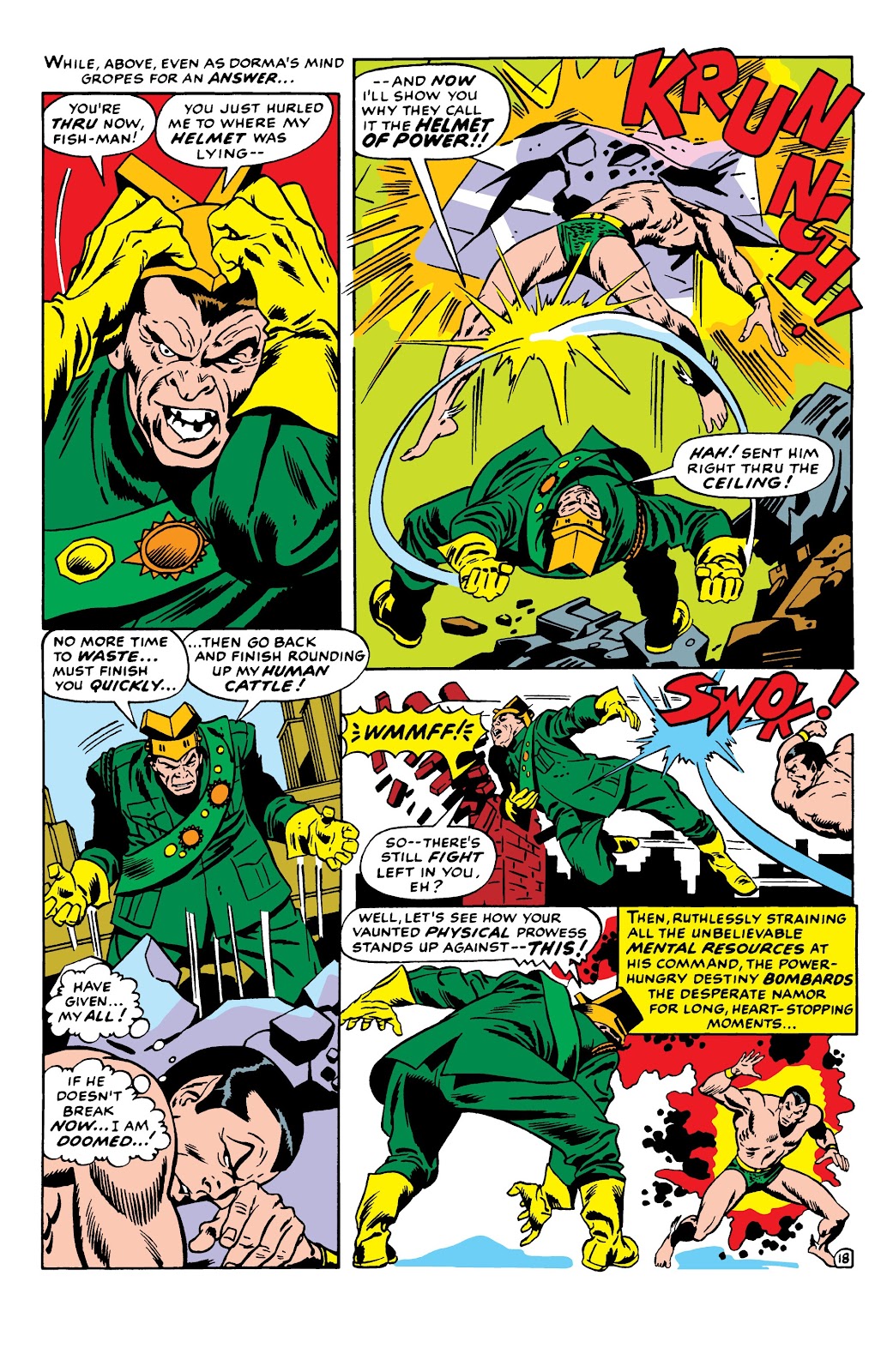 Namor, The Sub-Mariner Epic Collection: Enter The Sub-Mariner issue Who Strikes For Atlantis (Part 1) - Page 86