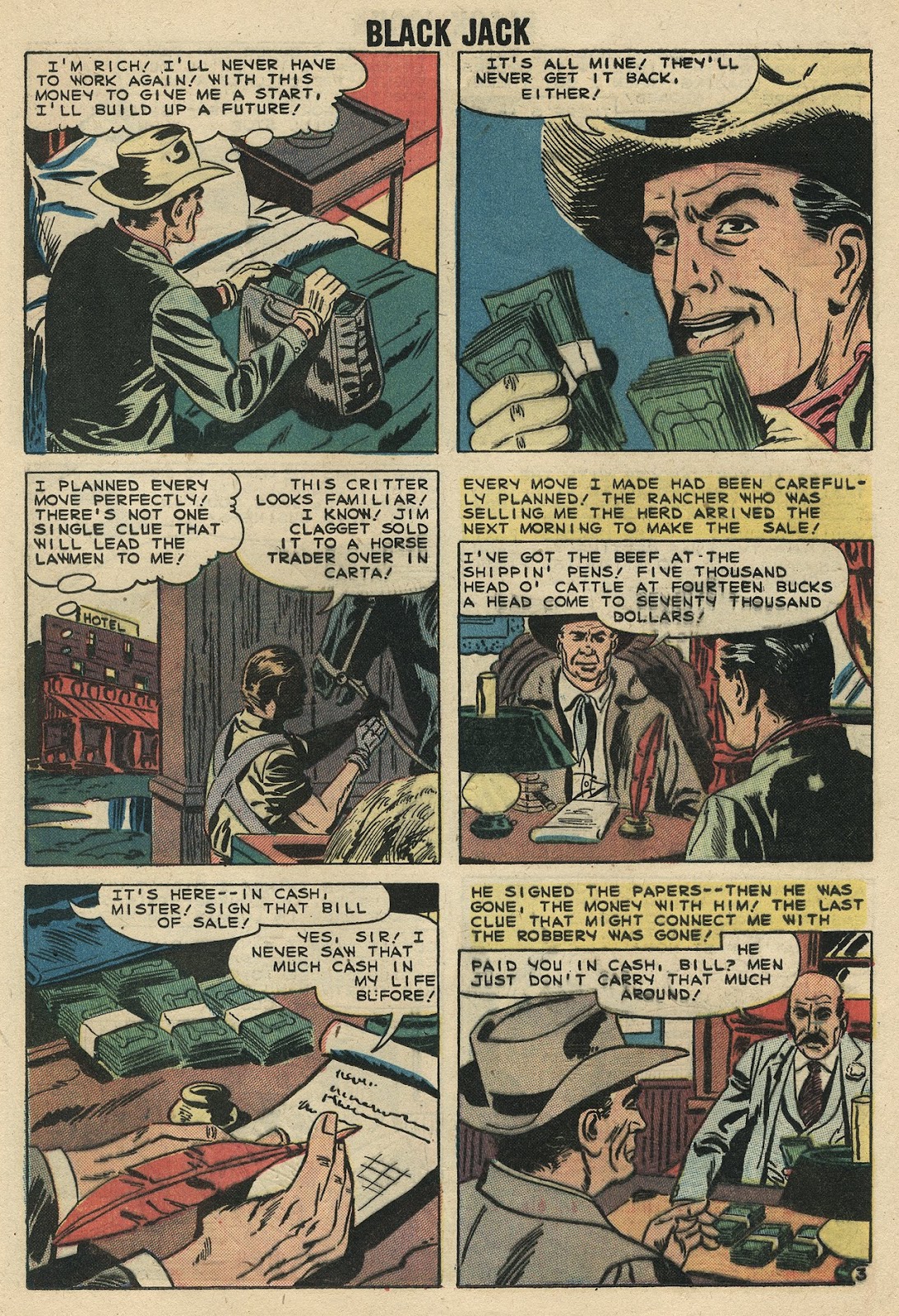 Rocky Lane's Black Jack issue 28 - Page 17