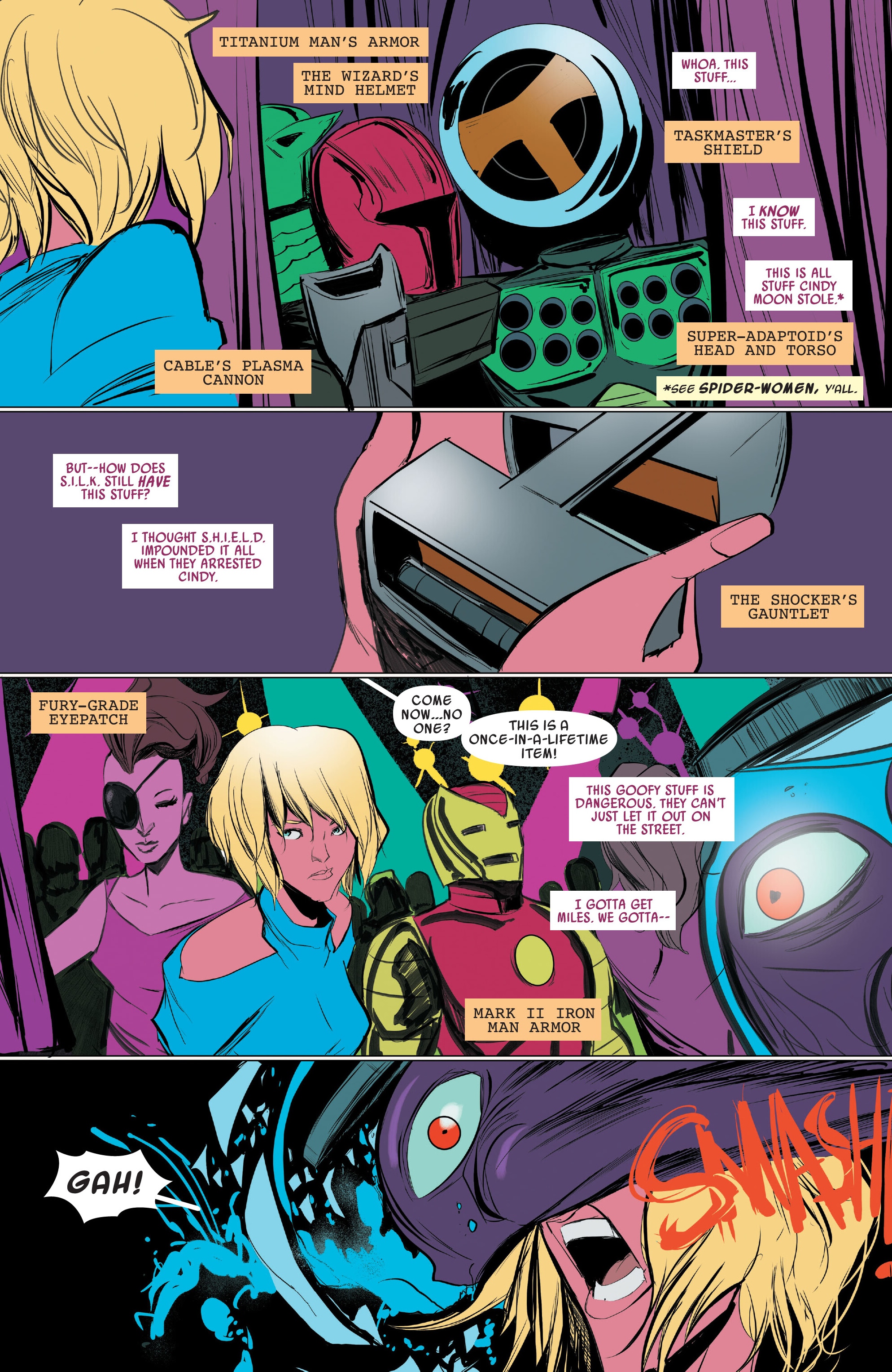 Spider-Gwen: Ghost-Spider - Edge of Spider-Verse (Modern Era Epic Collection) chapter 1 page 250