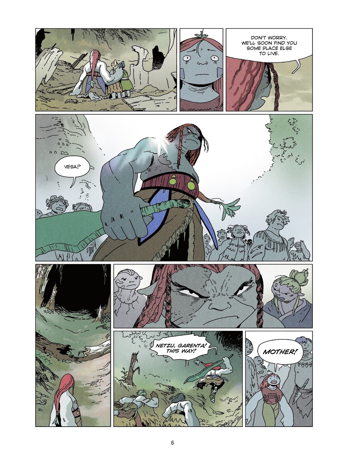 Hana and Taru: The Forest Giants issue TPB (Part 1) - Page 6