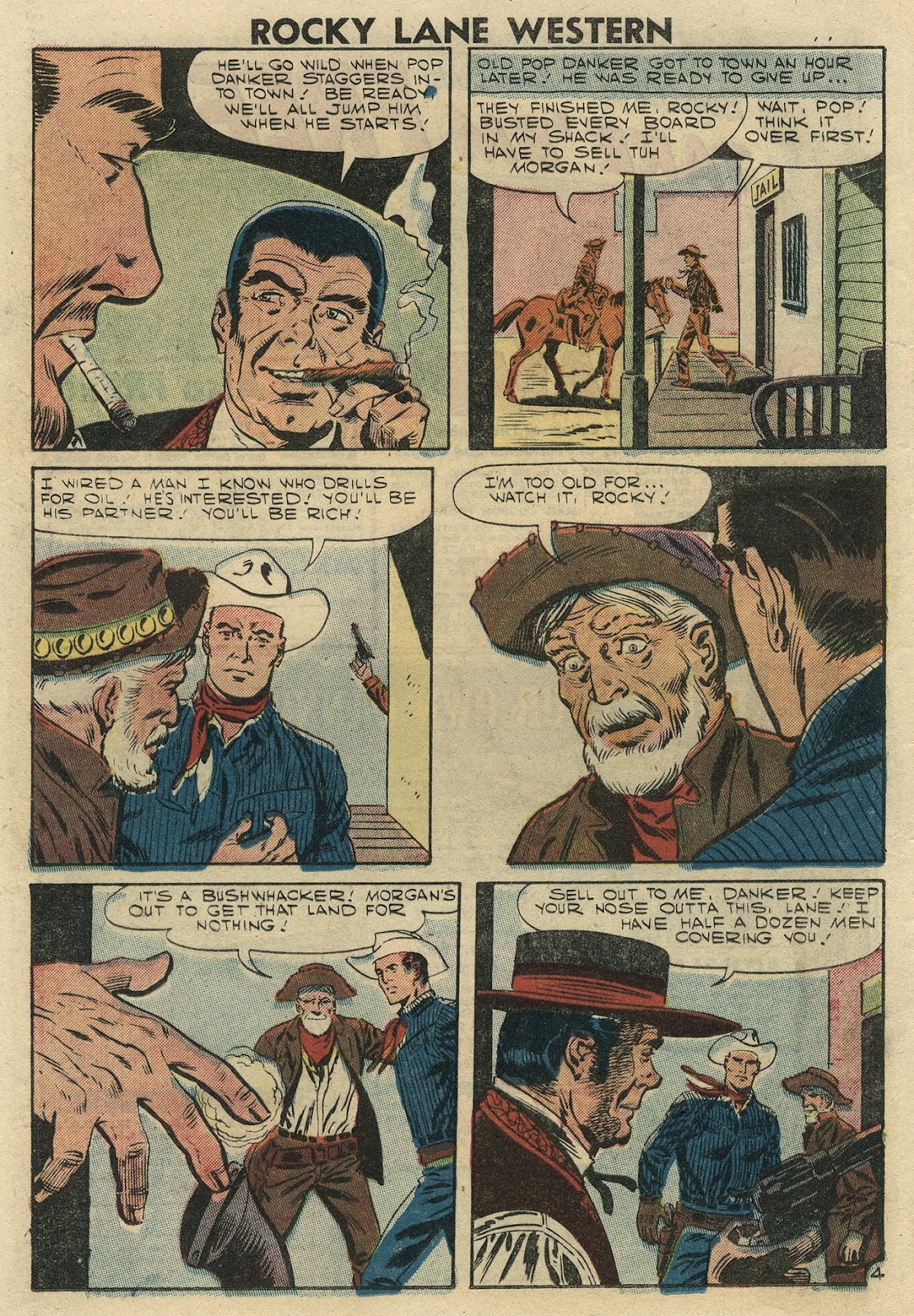 Rocky Lane Western (1954) issue 78 - Page 16