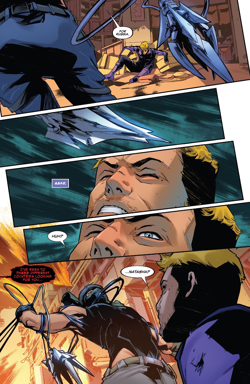 Black Widow and Hawkeye issue 1 - Page 21