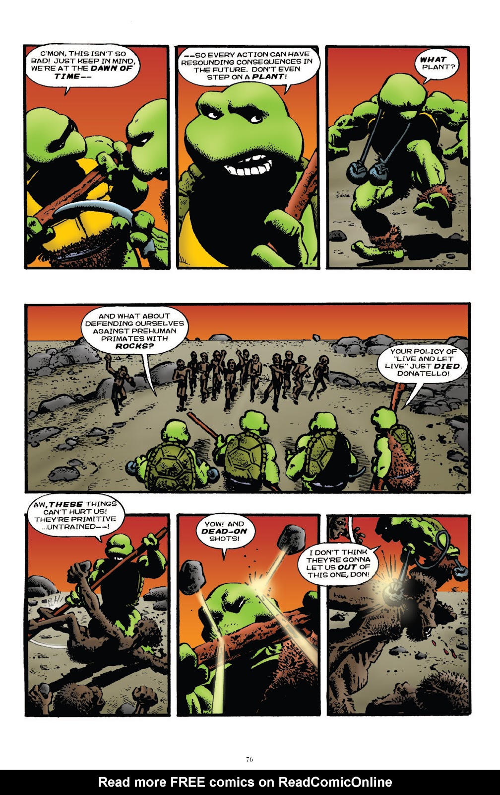 Teenage Mutant Ninja Turtles Classics issue Vol. 4 - Page 74