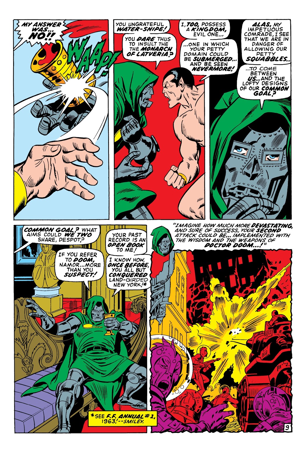 Namor, The Sub-Mariner Epic Collection: Enter The Sub-Mariner issue Who Strikes For Atlantis (Part 2) - Page 115