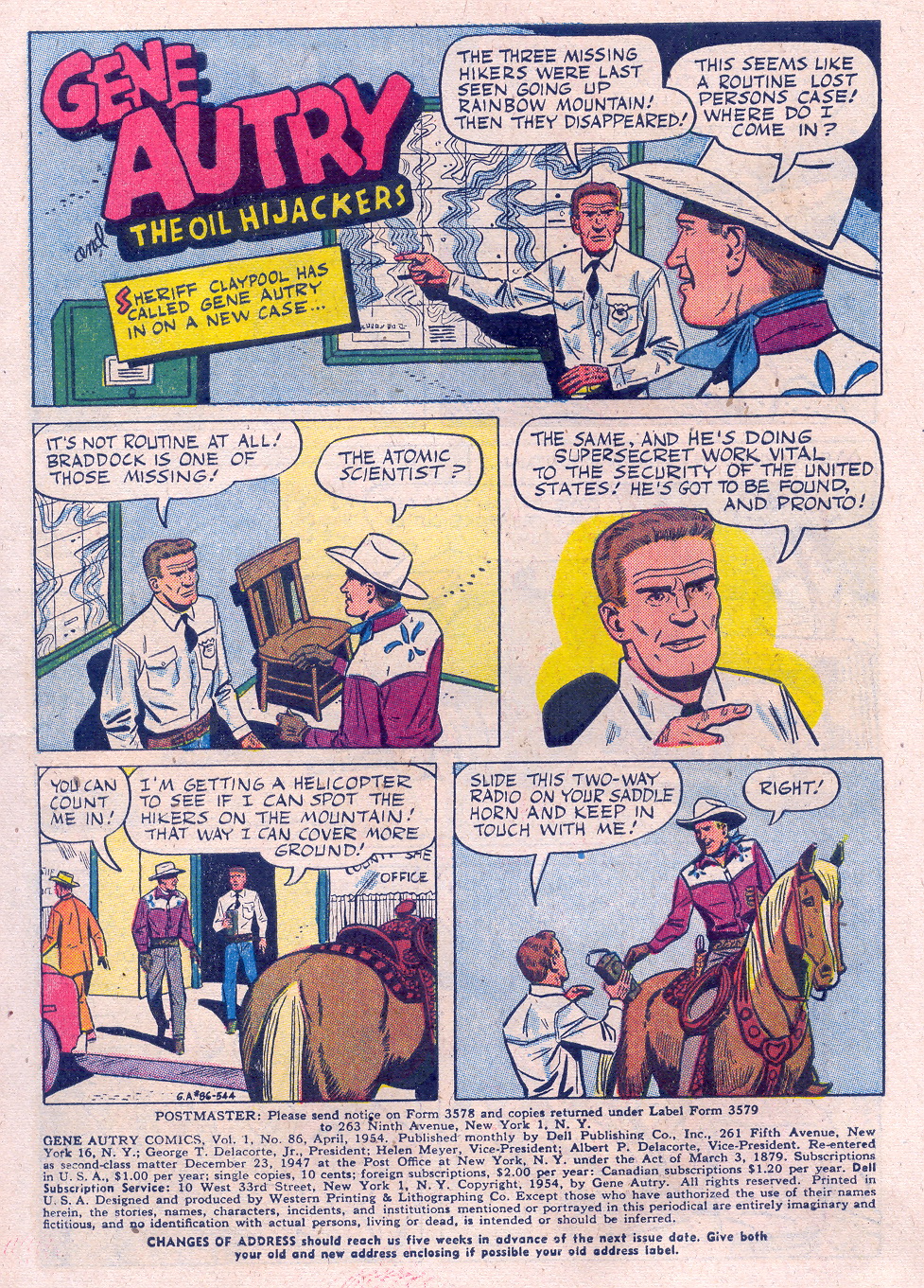 Gene Autry Comics (1946) issue 86 - Page 3