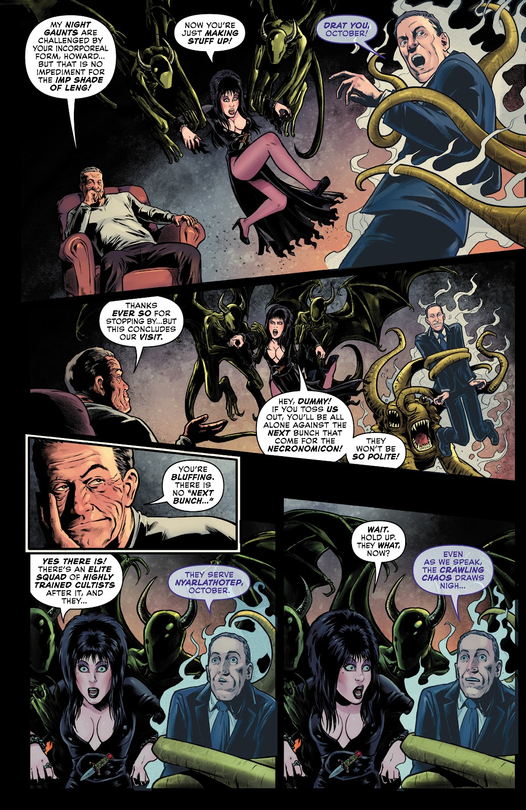 Elvira Meets H.P. Lovecraft issue 3 - Page 16