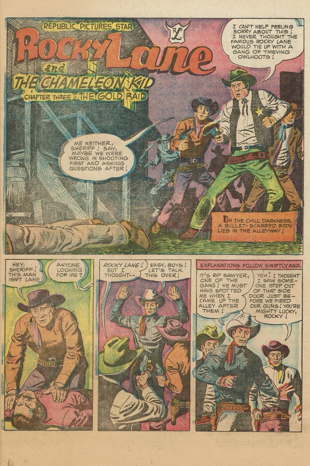 Rocky Lane Western (1954) issue 66 - Page 26