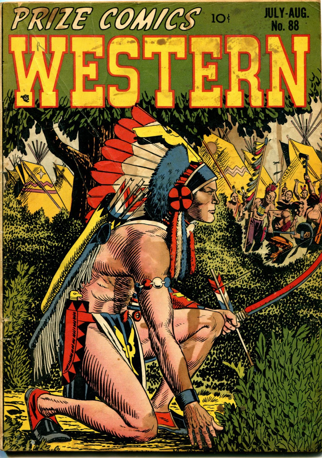 Prize Comics Western 88 Page 1