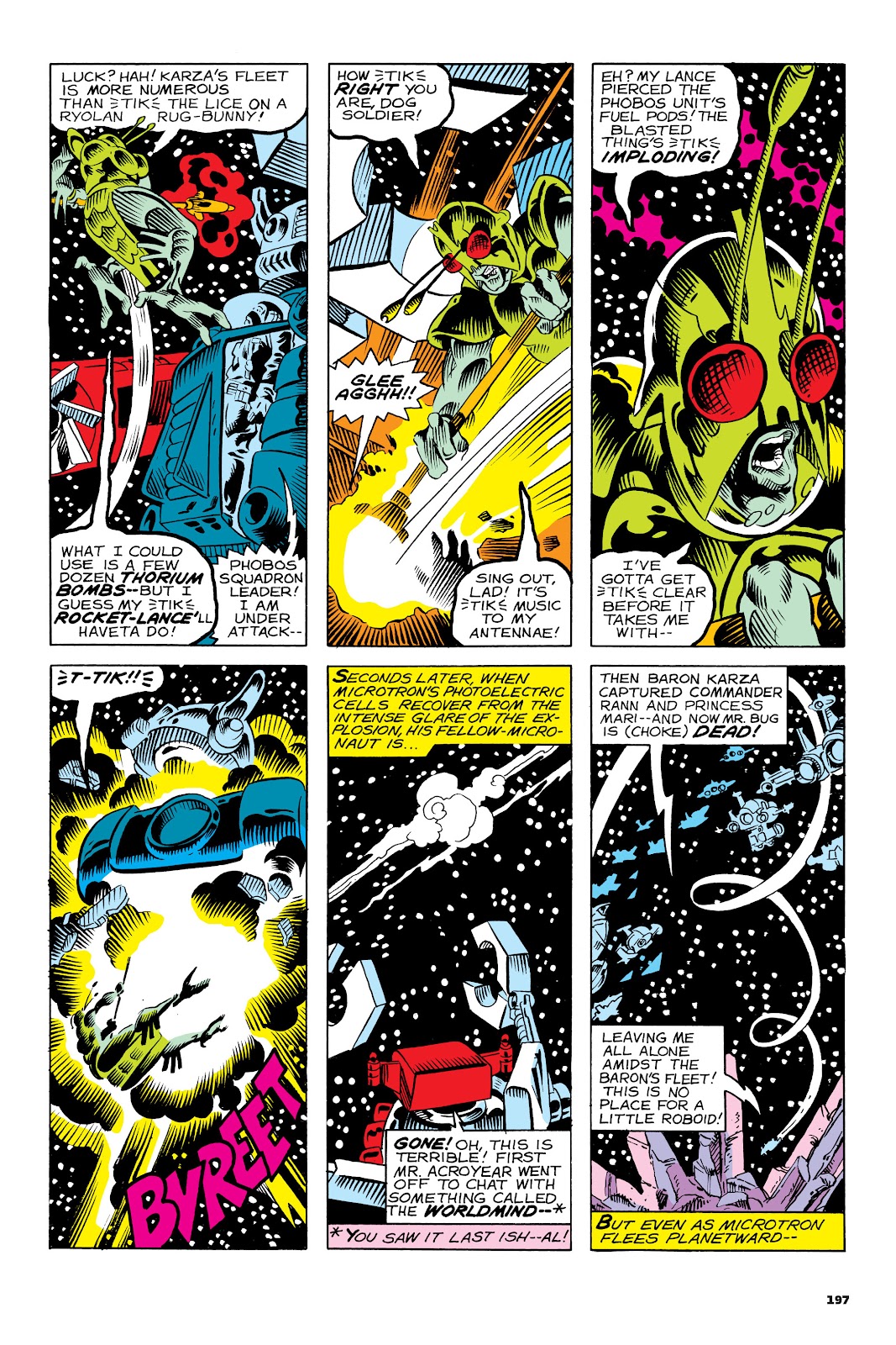 Micronauts: The Original Marvel Years Omnibus issue TPB (Part 1) - Page 185