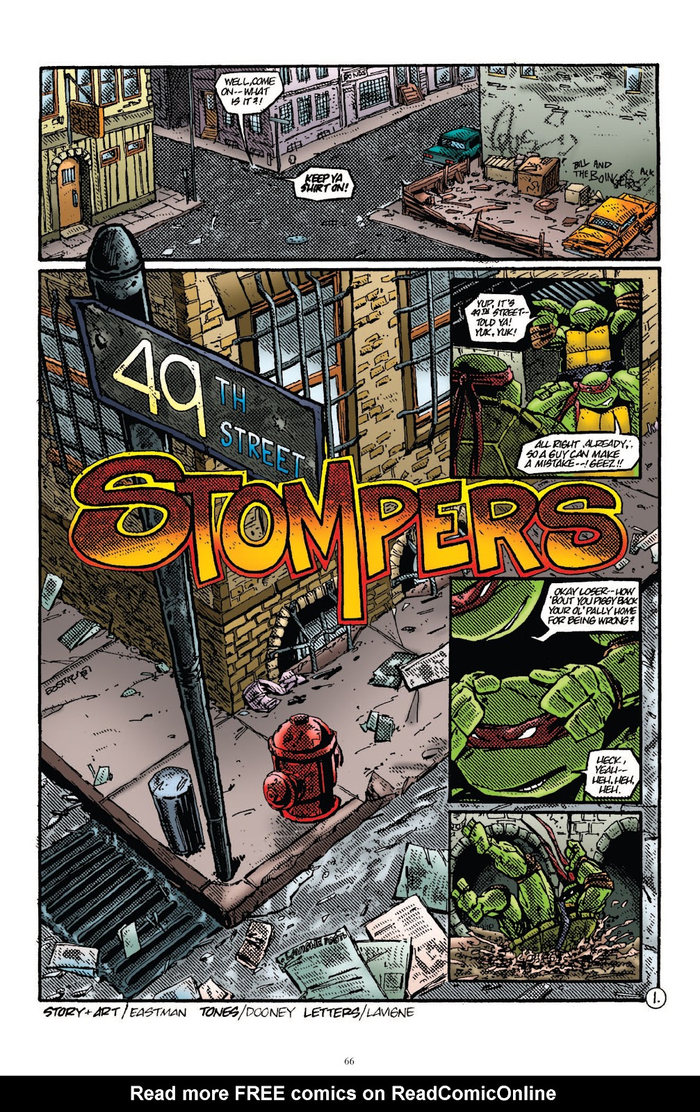 Teenage Mutant Ninja Turtles Classics issue Vol. 1 - Page 66