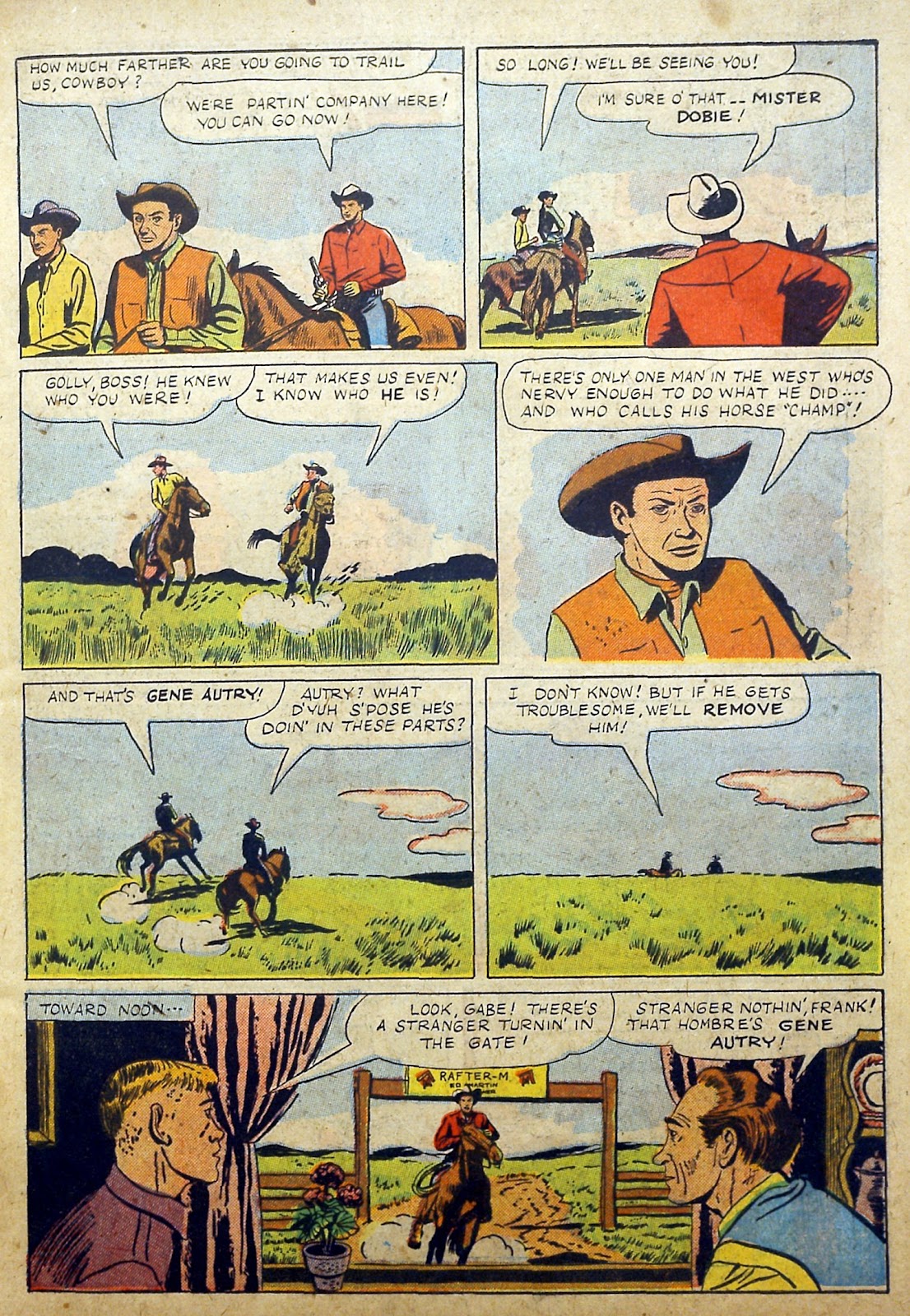 Gene Autry Comics (1946) issue 7 - Page 9