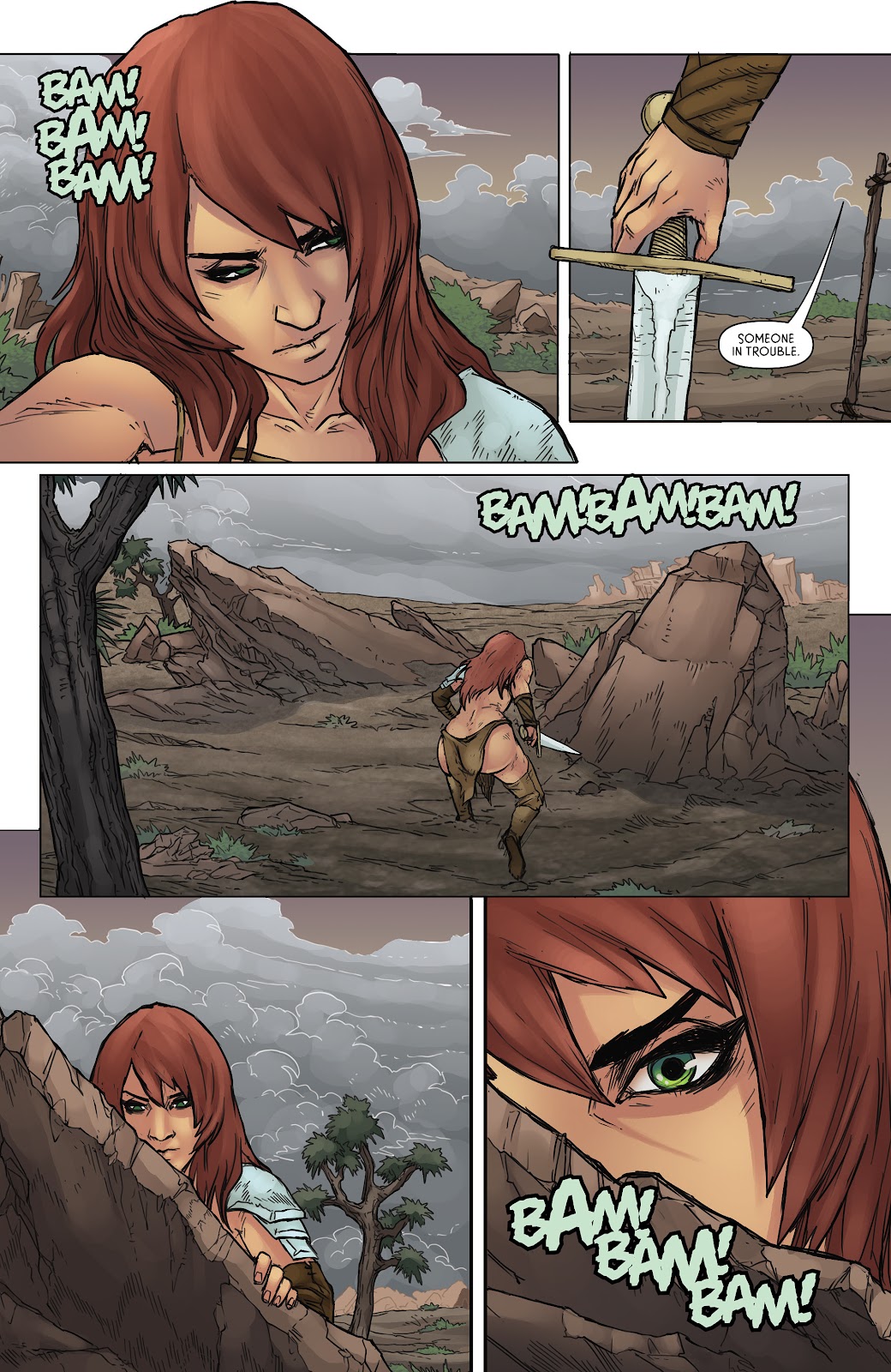 Red Sonja: Empire of the Damned issue 2 - Page 8