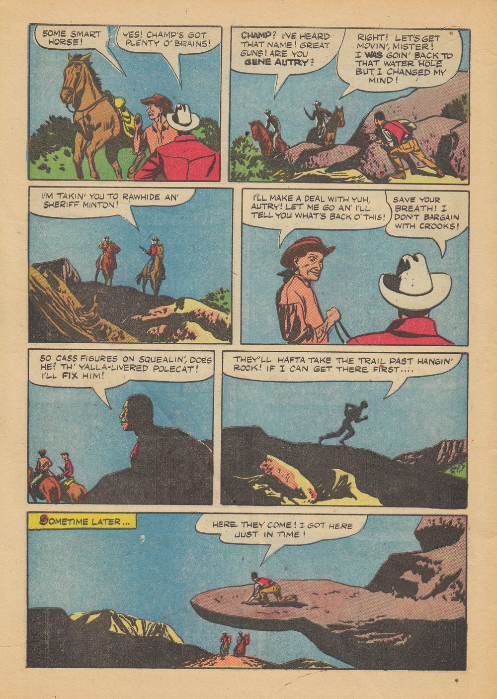 Gene Autry Comics (1946) issue 9 - Page 8