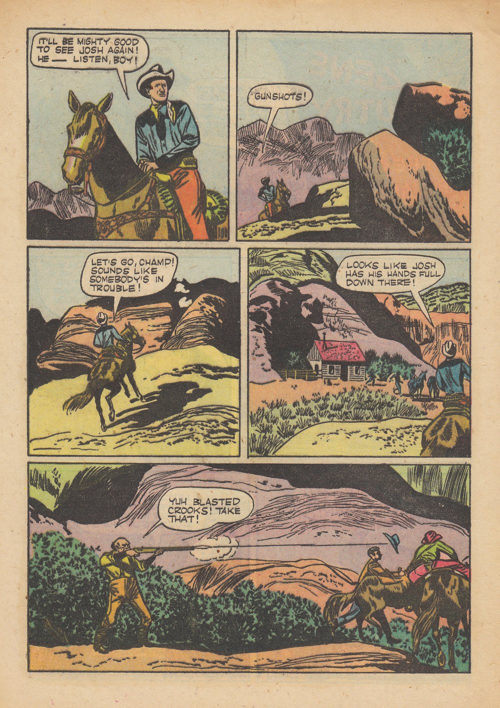 Gene Autry Comics (1946) issue 49 - Page 4