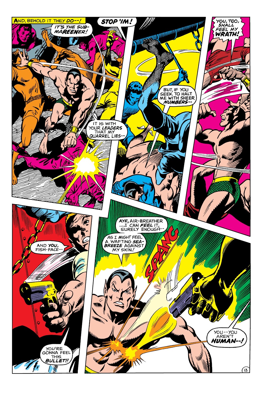 Namor, The Sub-Mariner Epic Collection: Enter The Sub-Mariner issue Who Strikes For Atlantis (Part 1) - Page 165