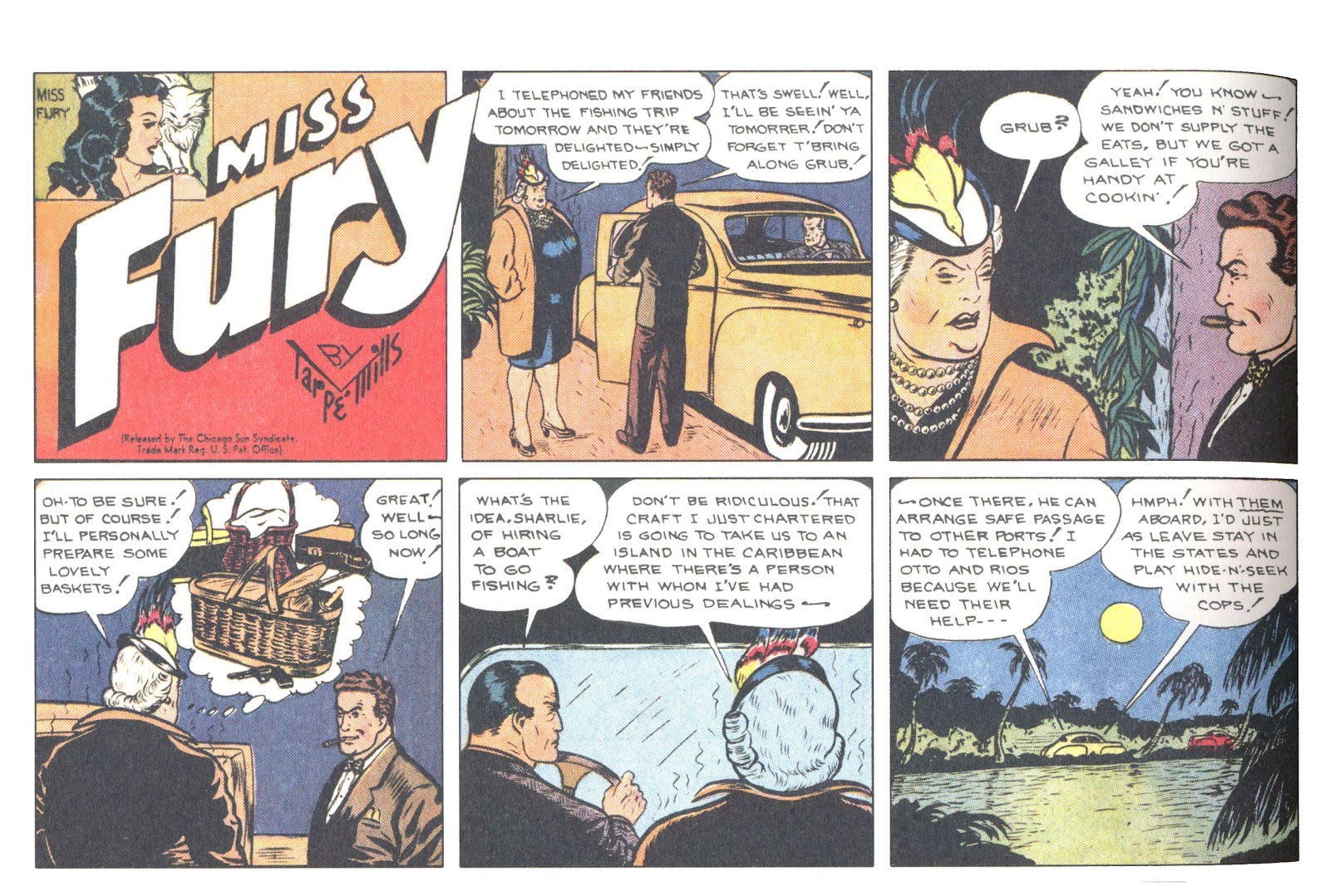 Miss Fury Sensational Sundays 1944-1949 issue TPB (Part 1) - Page 235
