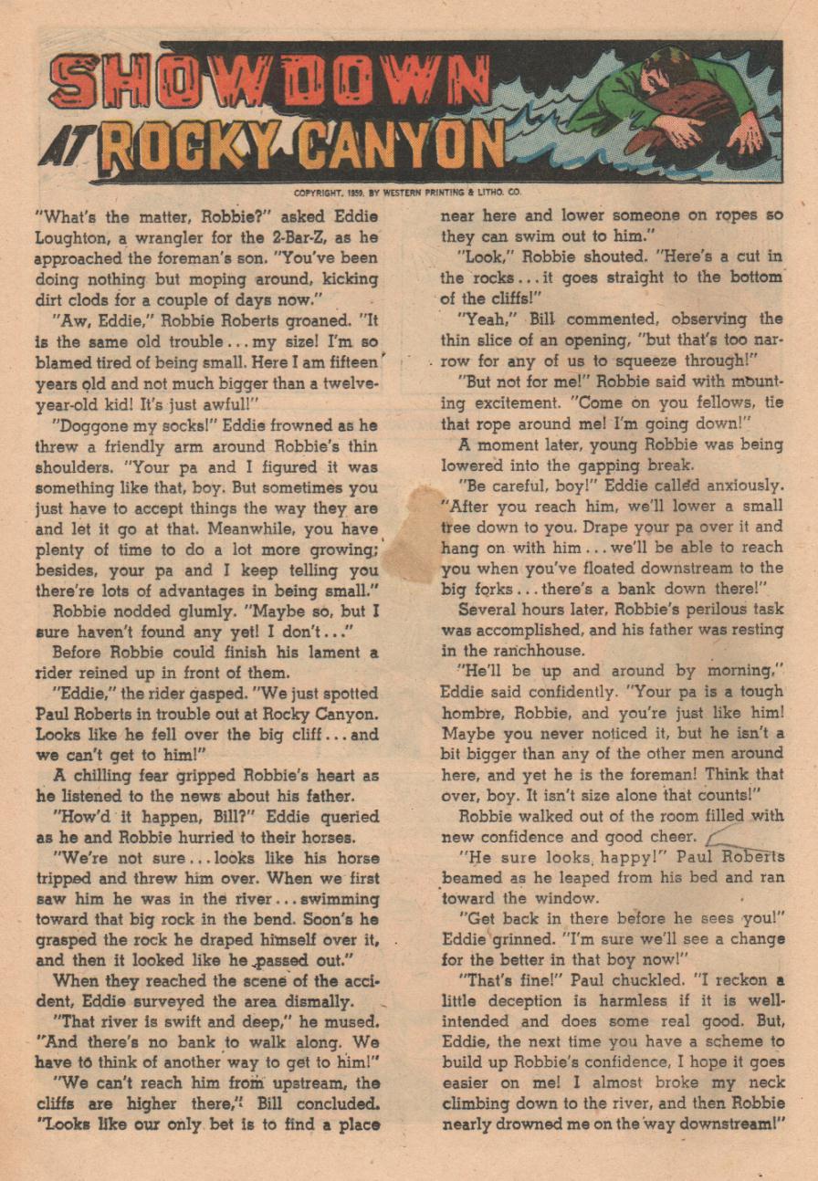 Hugh O'Brian, Famous Marshal Wyatt Earp issue 8 - Page 20