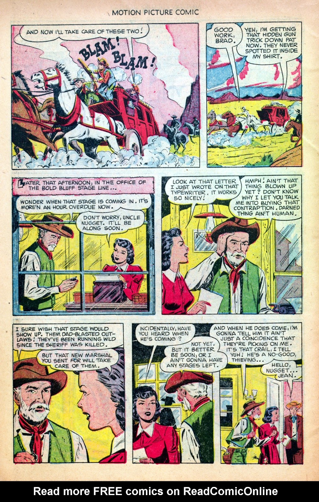 Motion Picture Comics issue 107 - Page 6