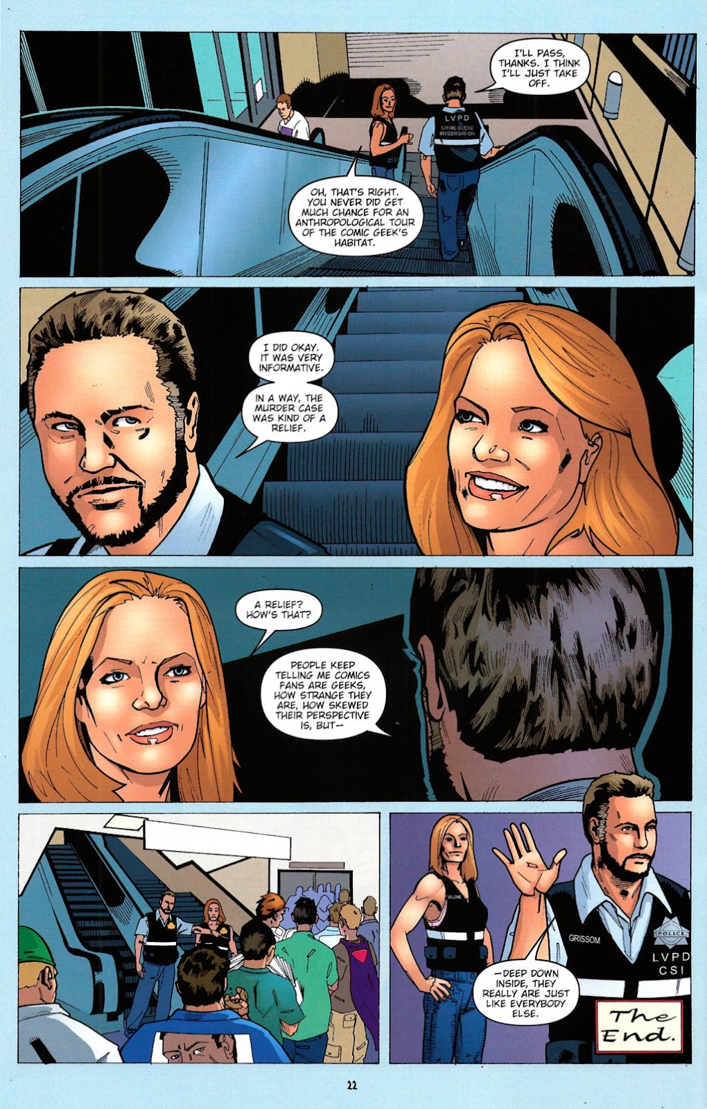 CSI: Dying in the Gutters issue 5 - Page 23