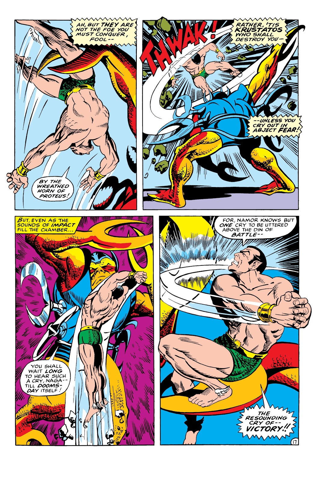 Namor, The Sub-Mariner Epic Collection: Enter The Sub-Mariner issue Who Strikes For Atlantis (Part 1) - Page 190