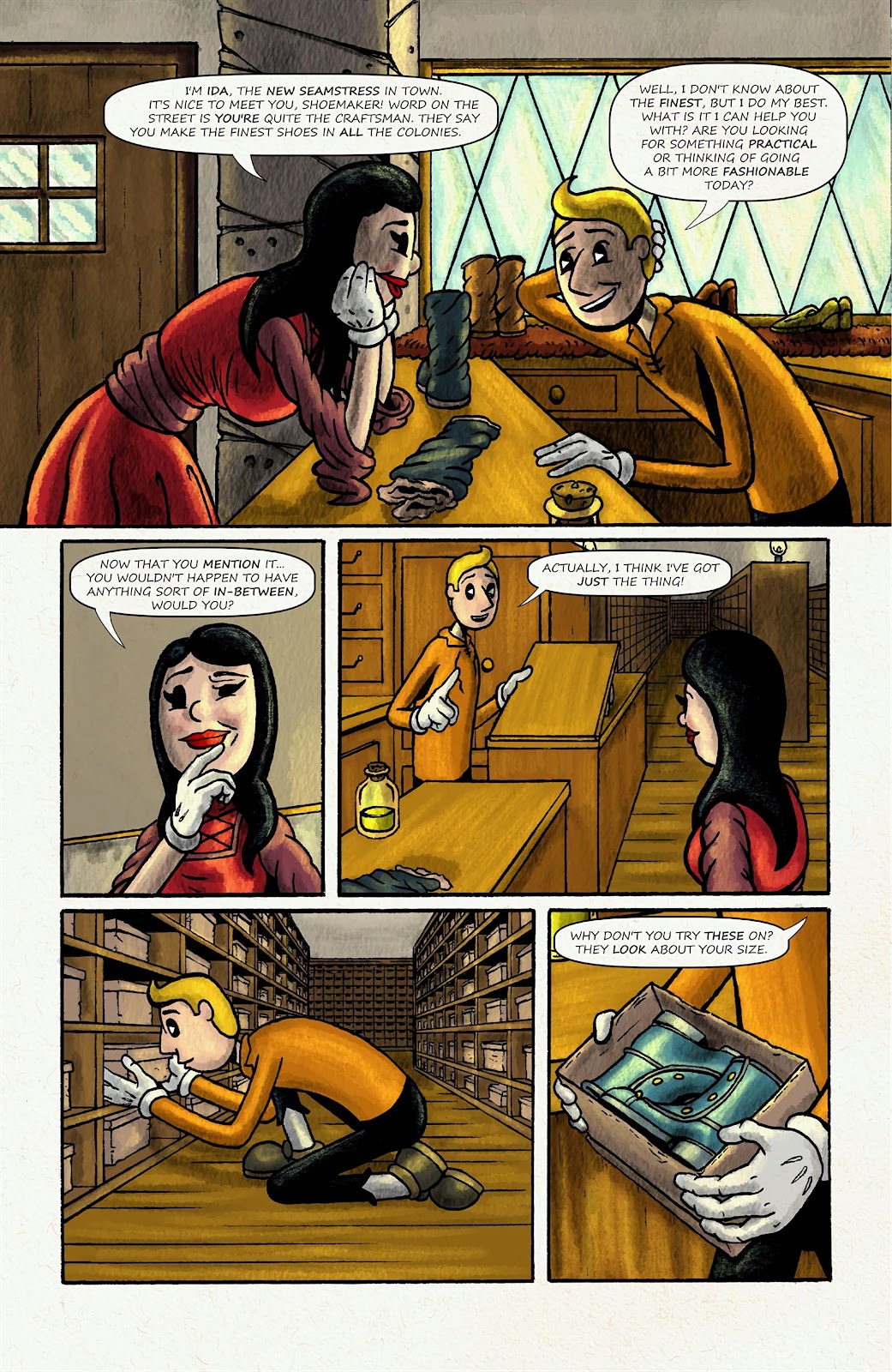 Mare Hollow: The Shoemaker issue Full - Page 8