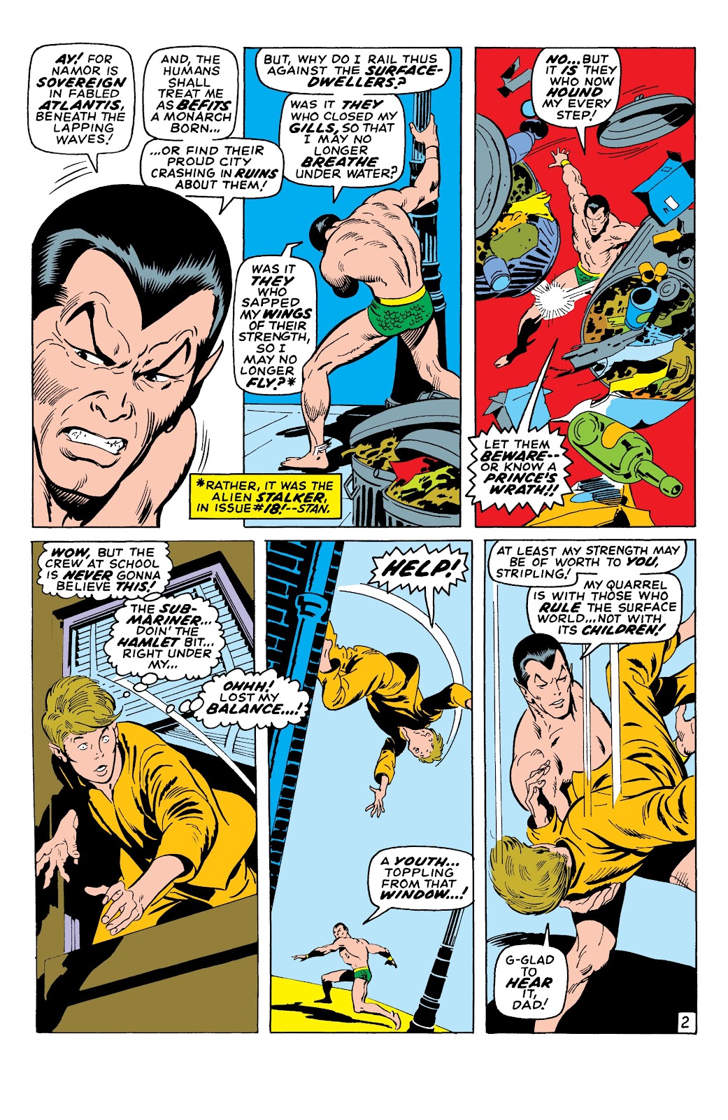 Namor, The Sub-Mariner Epic Collection: Enter The Sub-Mariner issue Who Strikes For Atlantis (Part 2) - Page 108