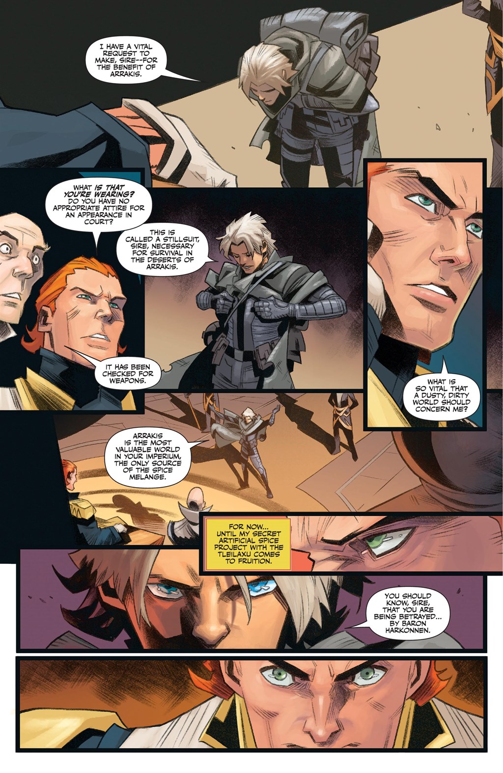 Dune: House Corrino issue 1 - Page 8