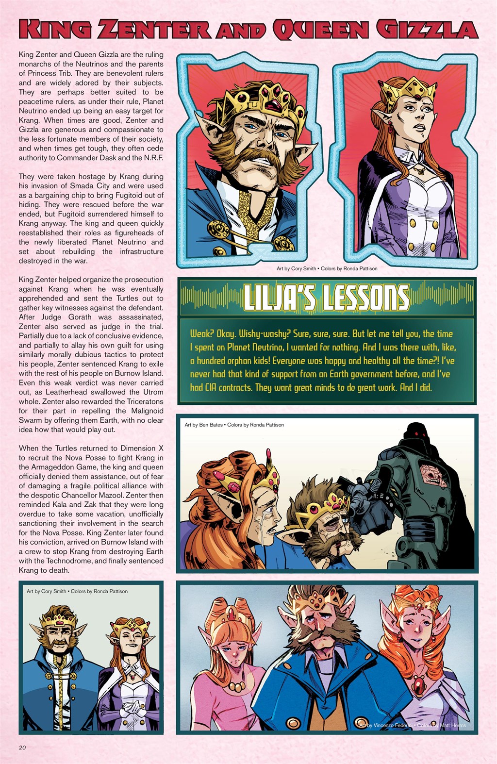 Teenage Mutant Ninja Turtles: Sourcebook issue 2 - Page 18
