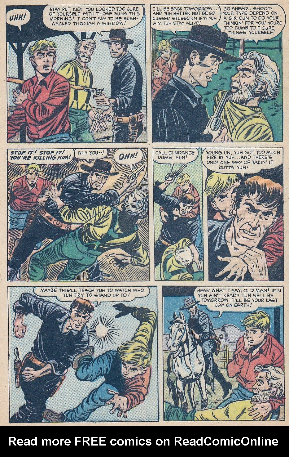 Blazing Western (1954) issue 4 - Page 8
