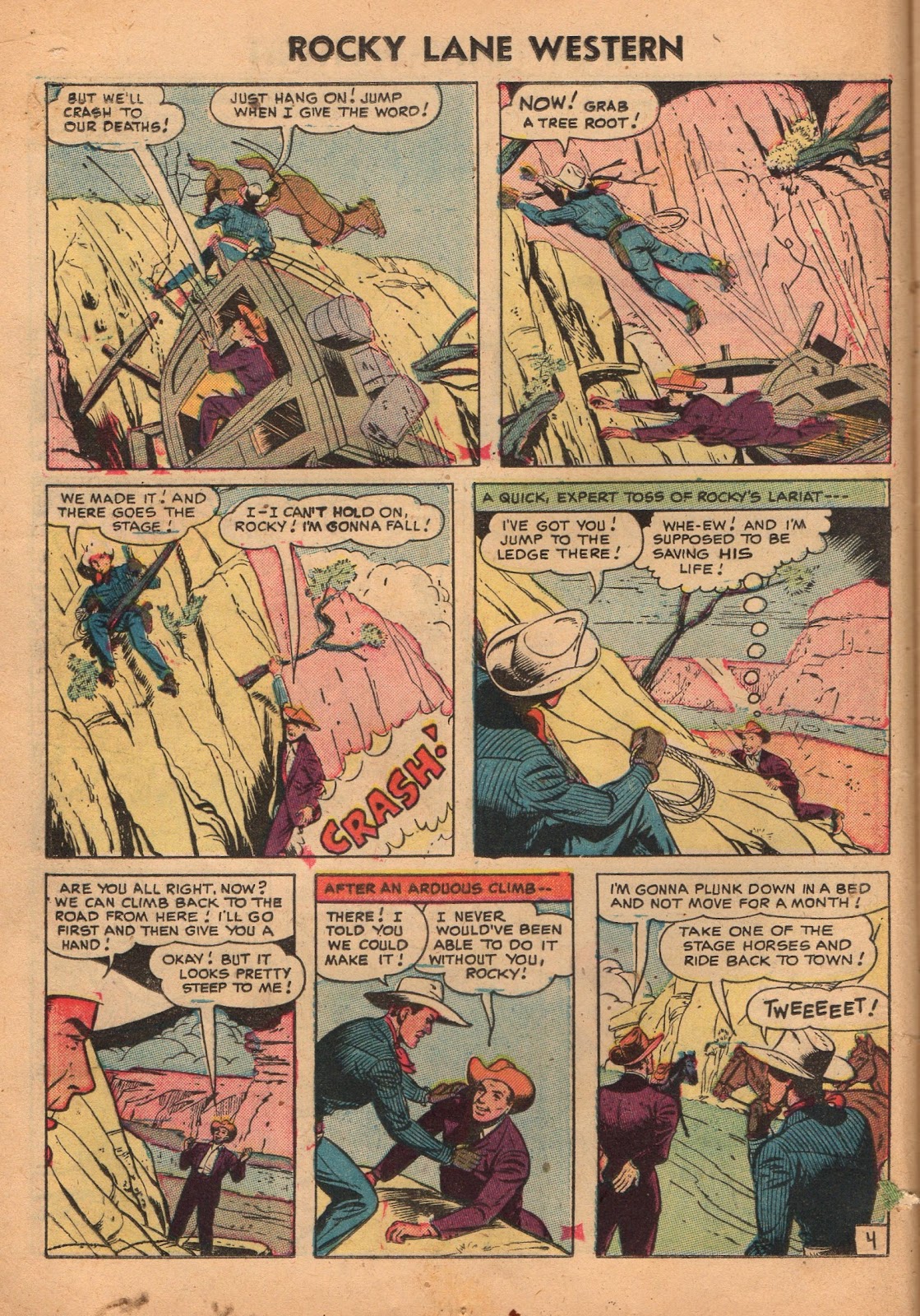 Rocky Lane Western (1954) issue 72 - Page 12