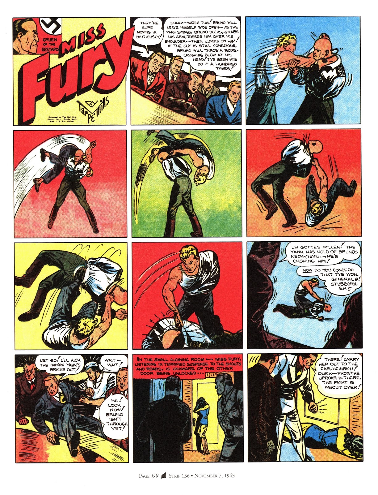 Miss Fury: Sensational Sundays 1941-1944 issue TPB - Page 167