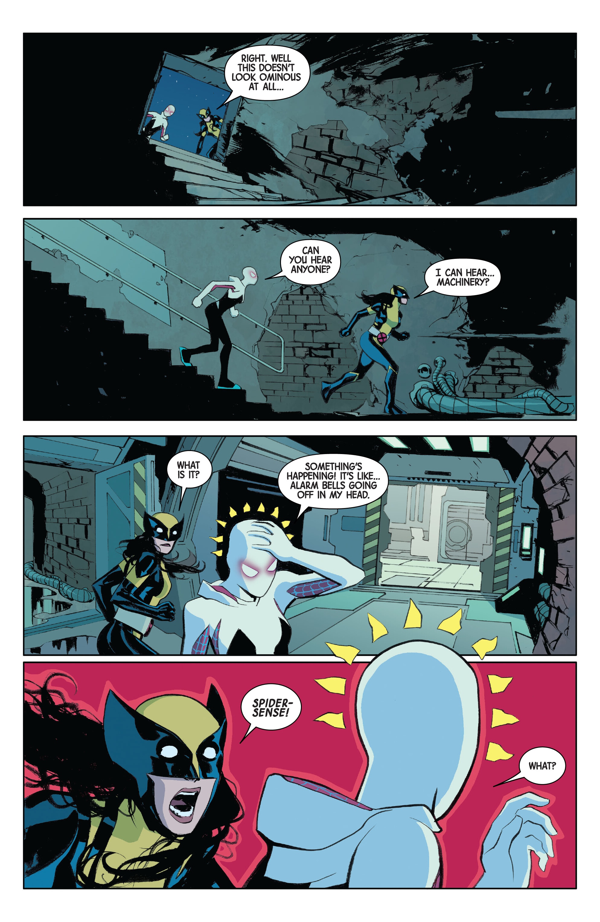 Spider-Gwen: Ghost-Spider - Edge of Spider-Verse (Modern Era Epic Collection) chapter 1 page 53