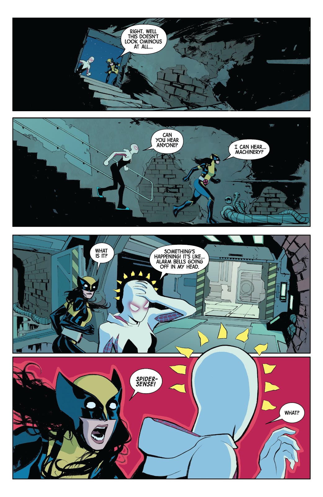 Spider-Gwen: Ghost-Spider Modern Era Epic Collection: Edge of Spider-Verse issue Weapon of Choice (Part 1) - Page 53