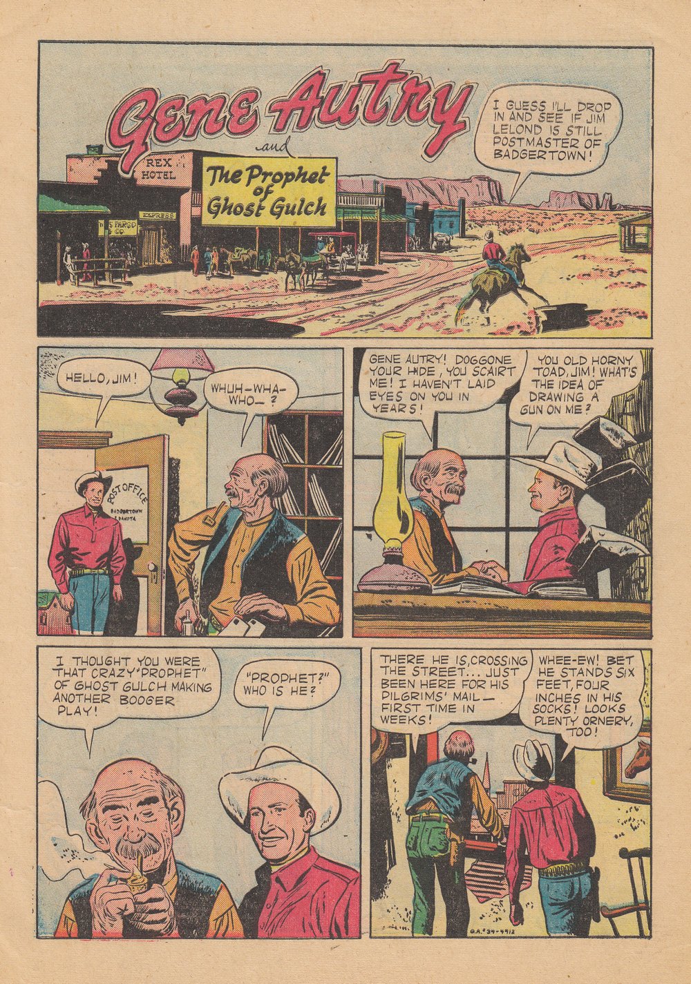 Gene Autry Comics (1946) issue 34 - Page 3