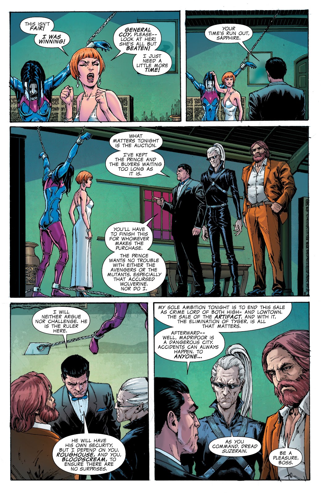 Wolverine: Madripoor Knights issue 3 - Page 9