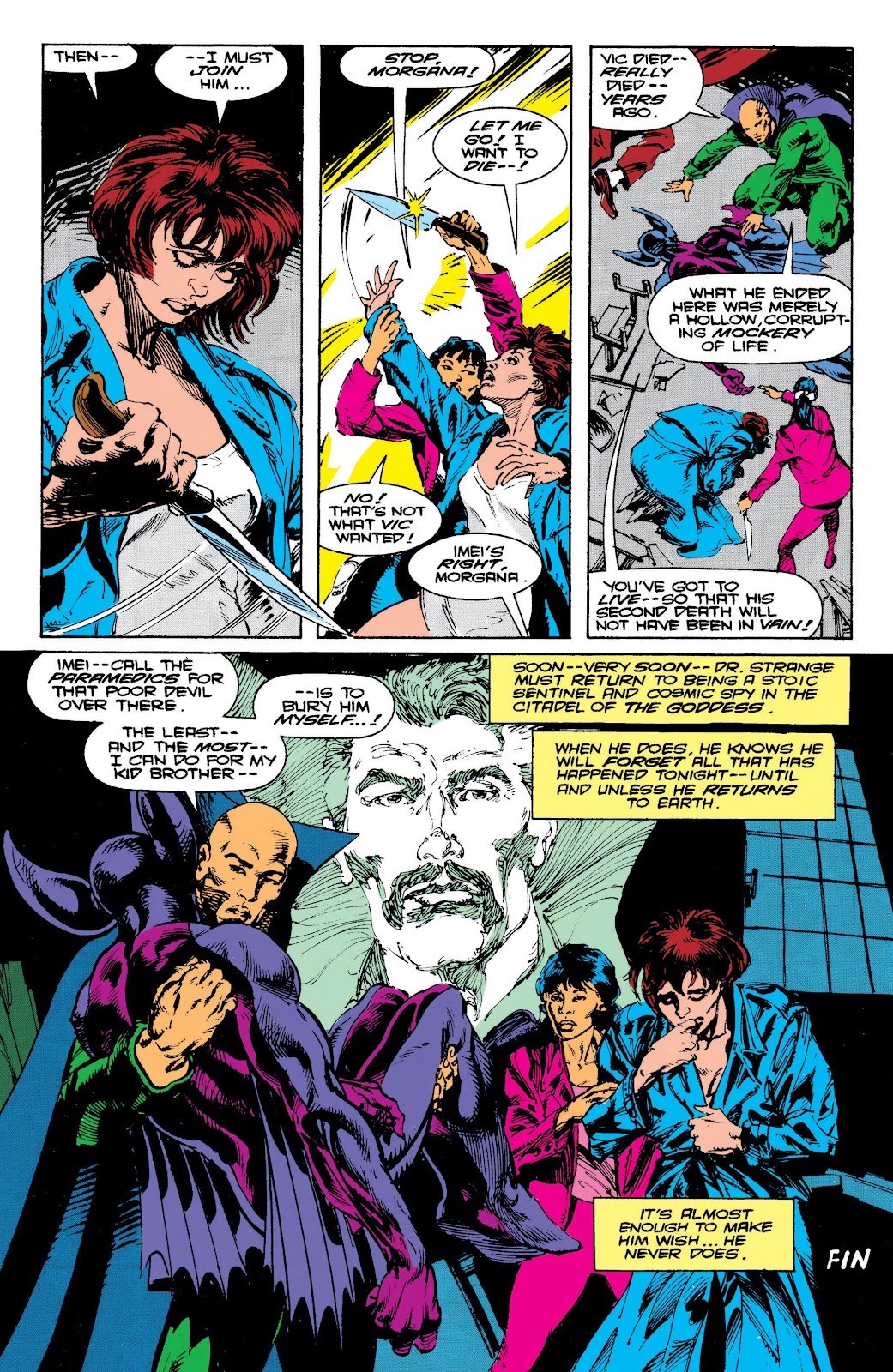 Doctor Strange Epic Collection: Infinity War issue Nightmare on Bleecker Street (Part 2) - Page 116