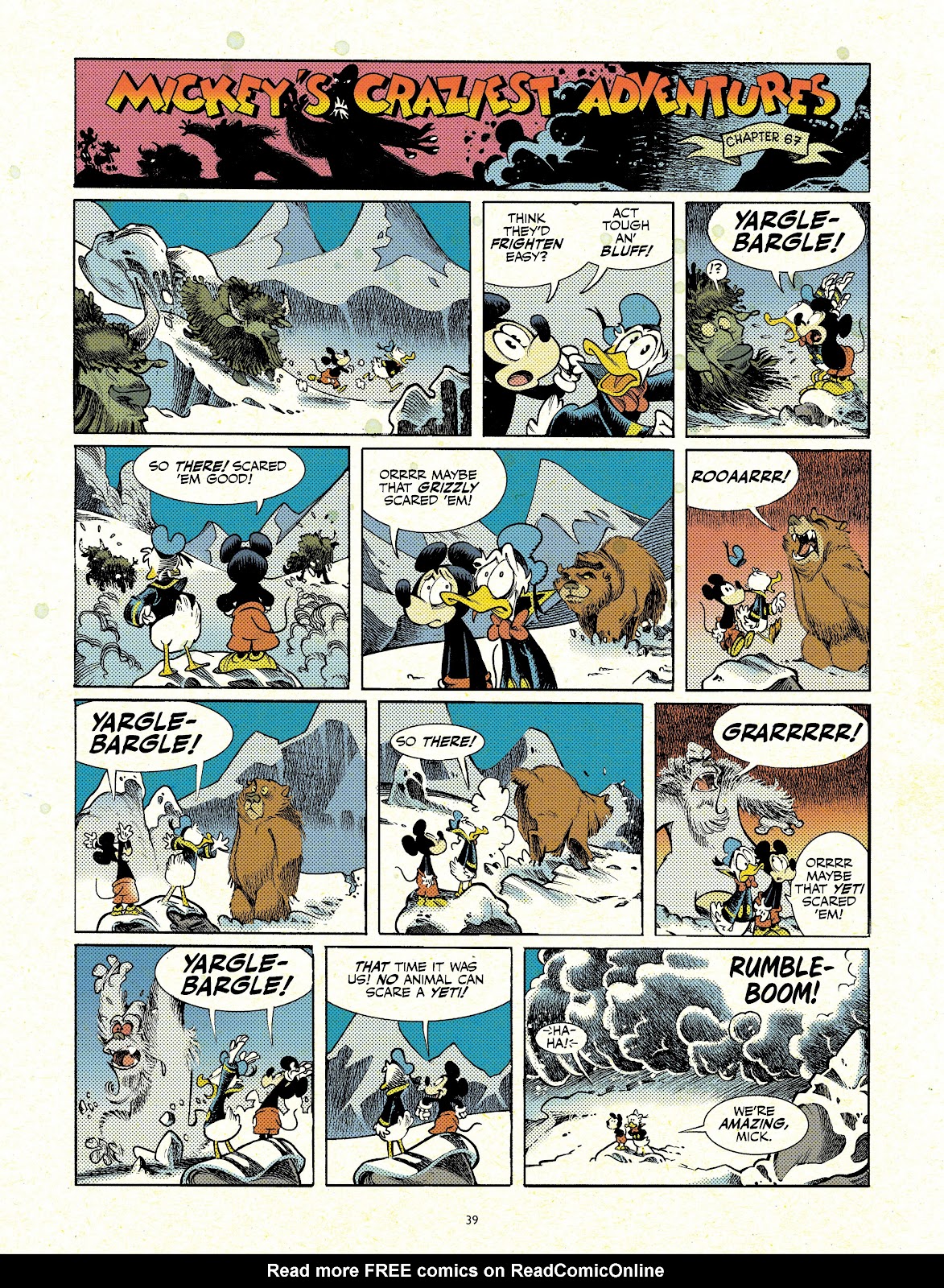 Walt Disney's Mickey and Donald Mickey's Craziest Adventures issue Full - Page 39