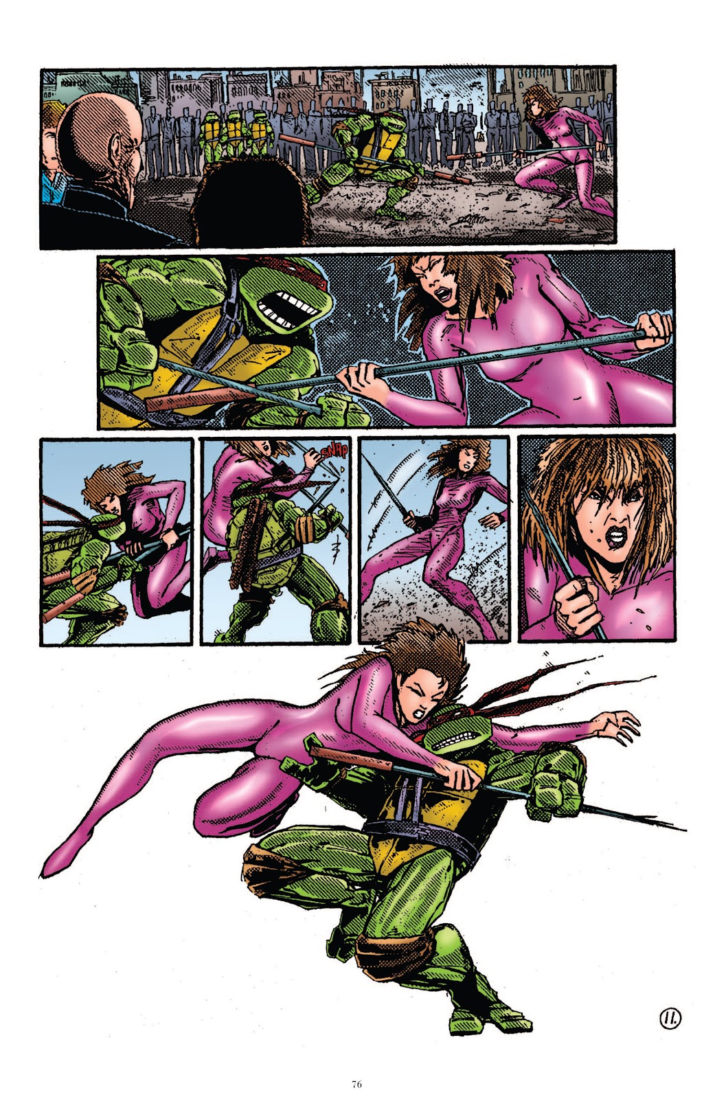 Teenage Mutant Ninja Turtles Classics issue Vol. 1 - Page 76