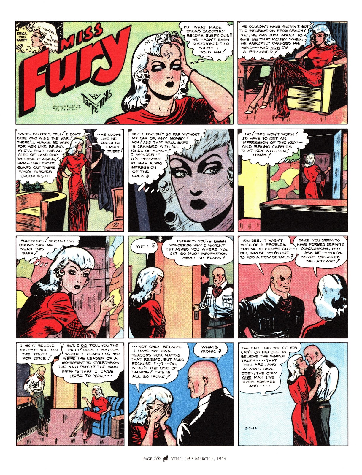 Miss Fury: Sensational Sundays 1941-1944 issue TPB - Page 184