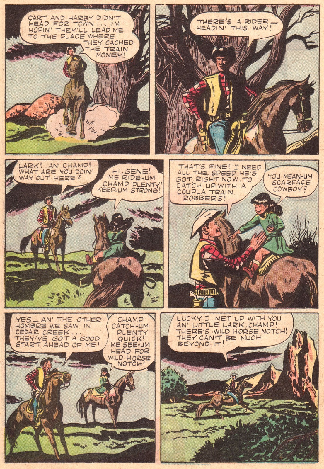 Gene Autry Comics (1946) issue 27 - Page 20